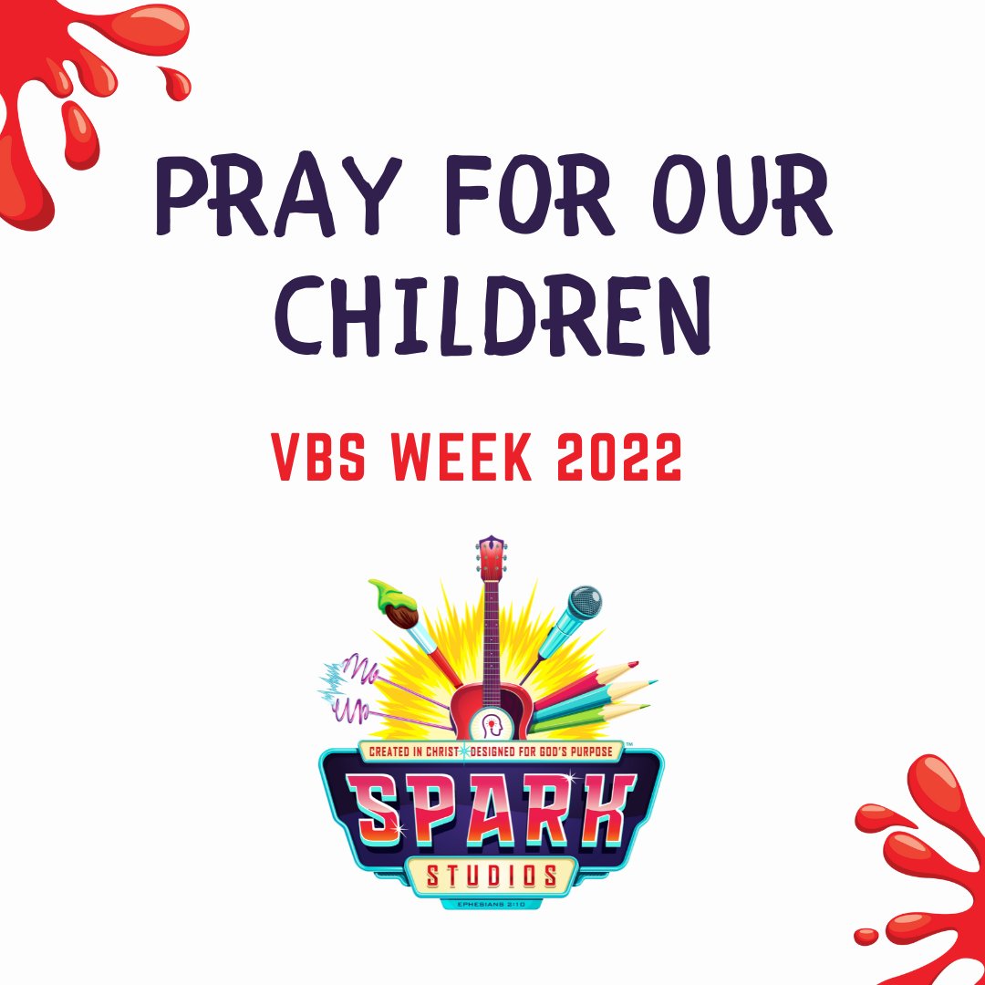 discoverWBC's tweet photo. It is ๐๐๐ ๐๐๐๐ week! Please join us this week in prayer for our children to draw closer to Christ. ๐จ ๐๐๐๐๐ ๐๐๐๐๐๐๐ ๐๏ธ
#westminsterbaptistchurch #discoverwbc #gathergrowgo #carrollcountymd #westminster #westminstermd #vbs2022 #spark2022 #sparkstudios https://t.co/N8RvsjomJw