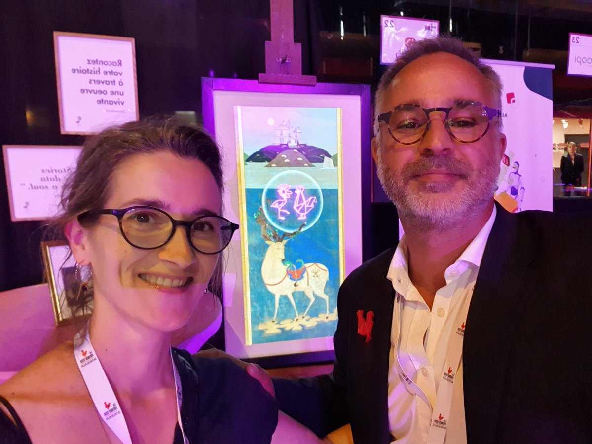 Je découvre l'univers <a href="/Saiwaland/">Saiwaland</a> à la #FrenchTechNight. #FrenchTechNightinSaiwaland.