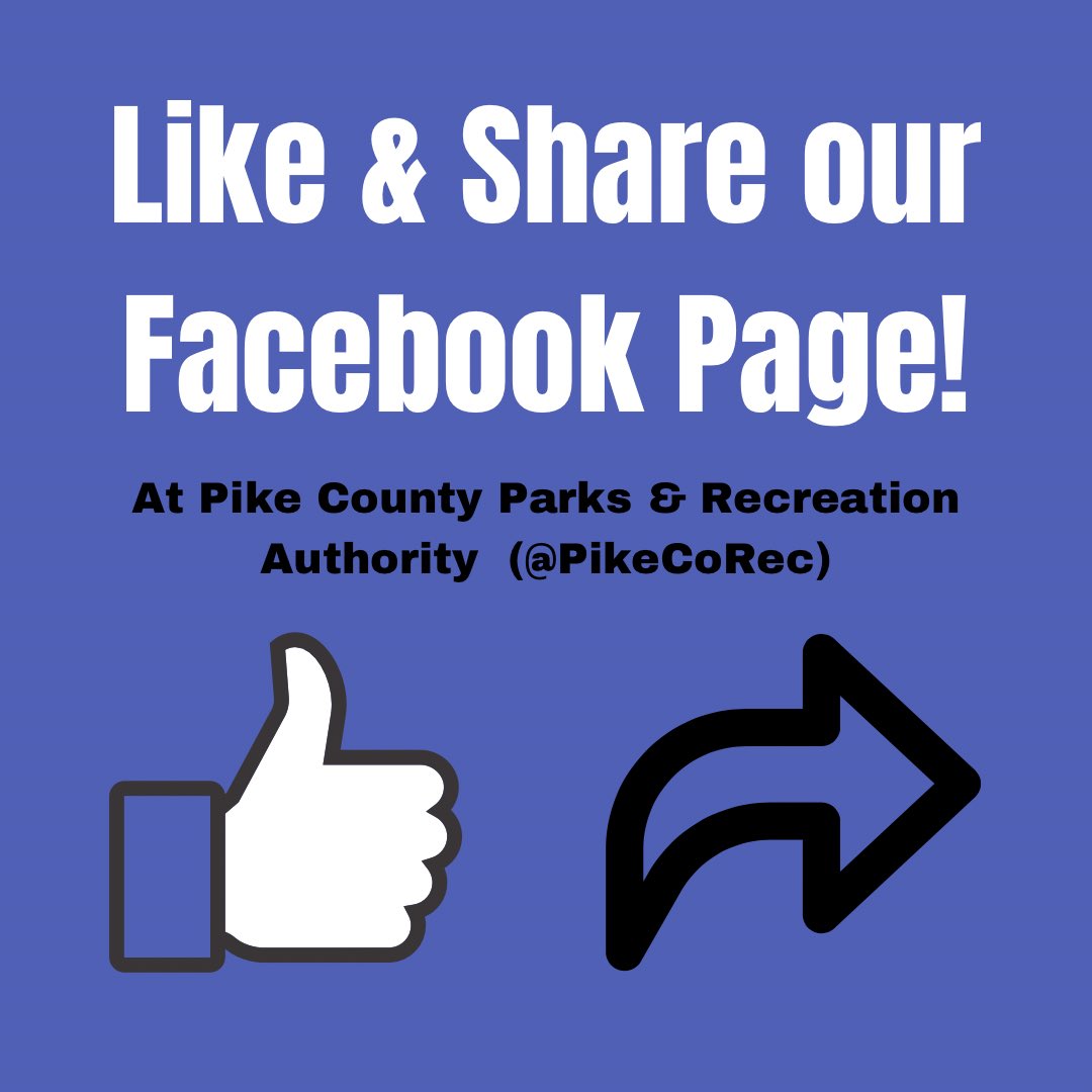 Pike County Parks and Recreation Authority on Twitter "Like, Share
