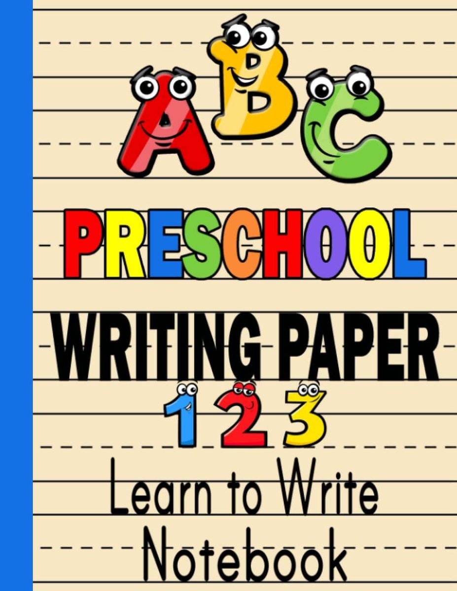 READING PDF Learn to Write Notebook Preschool Writing Paper for Kids