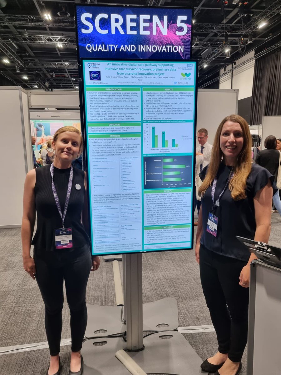 Kate Brooks (@katebrooksot) on Twitter photo Presenting the digital ICU recovery pathway <a href="/LifeLines_ICU/">Life Lines</a> at <a href="/ICS_updates/">Intensive Care Society 💙</a> #SOA2022 🙌 Highlighting the role #OT can play in ICU recovery <a href="/CriticalCareOT/">Critical Care Occupational Therapist</a>! Thank you to the team <a href="/ProfLouiseR/">ProfLouiseR</a> <a href="/ChloeA34/">Chloe</a> <a href="/ellaterblanche/">Ella Terblanche MBE</a> and everyone who attended <a href="/theRCOT/">Royal College of Occupational Therapists</a> <a href="/GSTTCharity/">Guy’s & St Thomas’ Charity</a> <a href="/GSTTnhs/">Guy's and St Thomas'</a> Presenting the digital ICU recovery pathway <a href="/LifeLines_ICU/">Life Lines</a> at <a href="/ICS_updates/">Intensive Care Society 💙</a> #SOA2022 🙌 Highlighting the role #OT can play in ICU recovery <a href="/CriticalCareOT/">Critical Care Occupational Therapist</a>! Thank you to the team <a href="/ProfLouiseR/">ProfLouiseR</a> <a href="/ChloeA34/">Chloe</a> <a href="/ellaterblanche/">Ella Terblanche MBE</a> and everyone who attended <a href="/theRCOT/">Royal College of Occupational Therapists</a> <a href="/GSTTCharity/">Guy’s & St Thomas’ Charity</a> <a href="/GSTTnhs/">Guy's and St Thomas'</a>