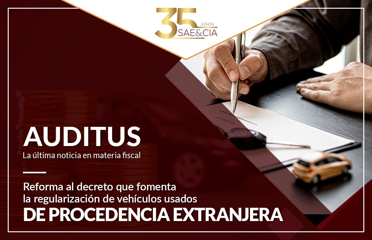 saecia_abogados's tweet photo. Conoce la #Reforma al decreto sobre la regulación de vehículos usados de procedencia extranjera, ¿qué tenemos que saber de este nuevo cambio?🤨 🚙
📲 https://t.co/OB1ZpsyiAg
 #Auditus #AutosUsados https://t.co/pFrMdzXDIN
