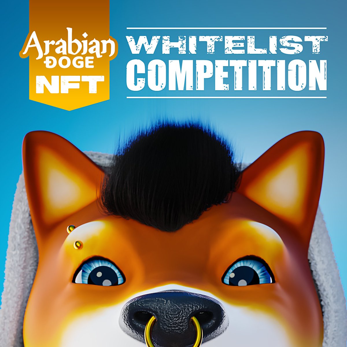 ArabianDogeNFT (@arabiandogenft) on Twitter photo 🚨 #COMPETITION ALERT 🚨
————
Want a chance to win an #ArabianDoge #NFT whitelist?
1️⃣ Follow <a href="/ArabianDogeNFT/">ArabianDogeNFT</a> & @ArabianDoge
2️⃣ Like, Retweet & Tag 2 friends
3️⃣ Join our Discord (link in bio)
————
Ends: July 2nd 2022 16:30 UTC
Good luck!
————
#BSC #BinanceNFT #BNB #Dubai #Doge 🚨 #COMPETITION ALERT 🚨
————
Want a chance to win an #ArabianDoge #NFT whitelist?
1️⃣ Follow <a href="/ArabianDogeNFT/">ArabianDogeNFT</a> & @ArabianDoge
2️⃣ Like, Retweet & Tag 2 friends
3️⃣ Join our Discord (link in bio)
————
Ends: July 2nd 2022 16:30 UTC
Good luck!
————
#BSC #BinanceNFT #BNB #Dubai #Doge