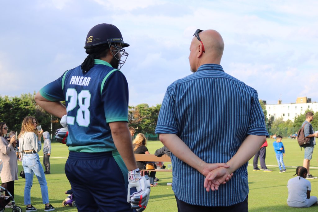 🏏 The #PCAEnglandLegends are looking forward to coaching the next generation and taking on @LATCricket at @BexleyCC tomorrow. 💥 @owaisshah203 is in blistering form after his 9️⃣7️⃣ last week.