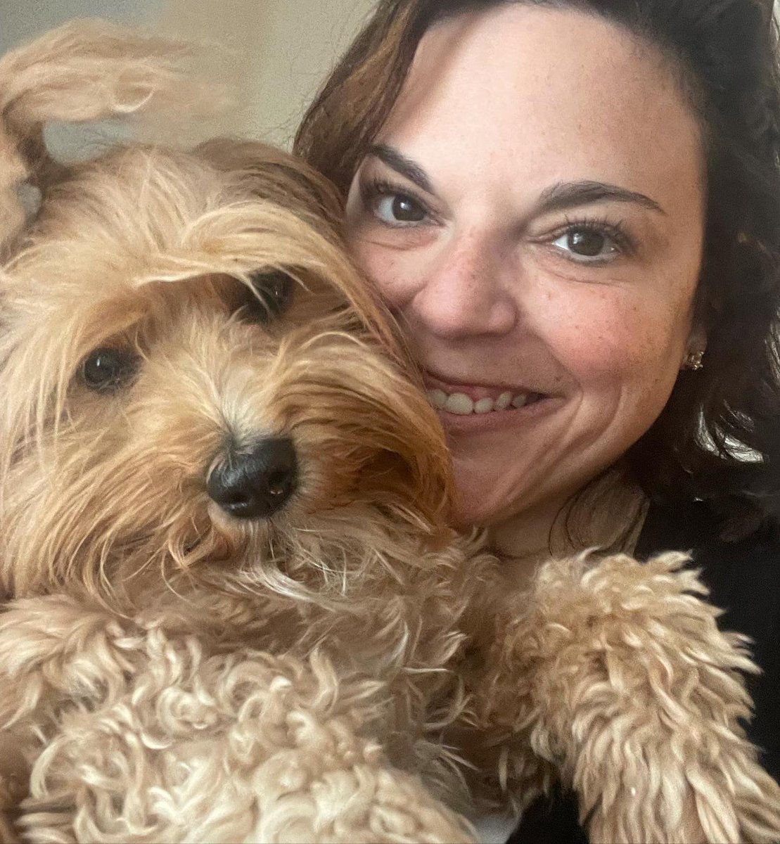 MsNoahRHS's tweet photo. Came home from my last day of curriculum writing to the best greeting ever by my Emmy 🥰 #worldciv #makingadifference  #blessed 💗follow on IG @ EmmyHavanese #Havanese #starbornHavanese #havaneseoftheworld #doglife #havaneselife #havaneselovers #spoiledpup #cutedogs #teacherspet https://t.co/FLZJifnUr4