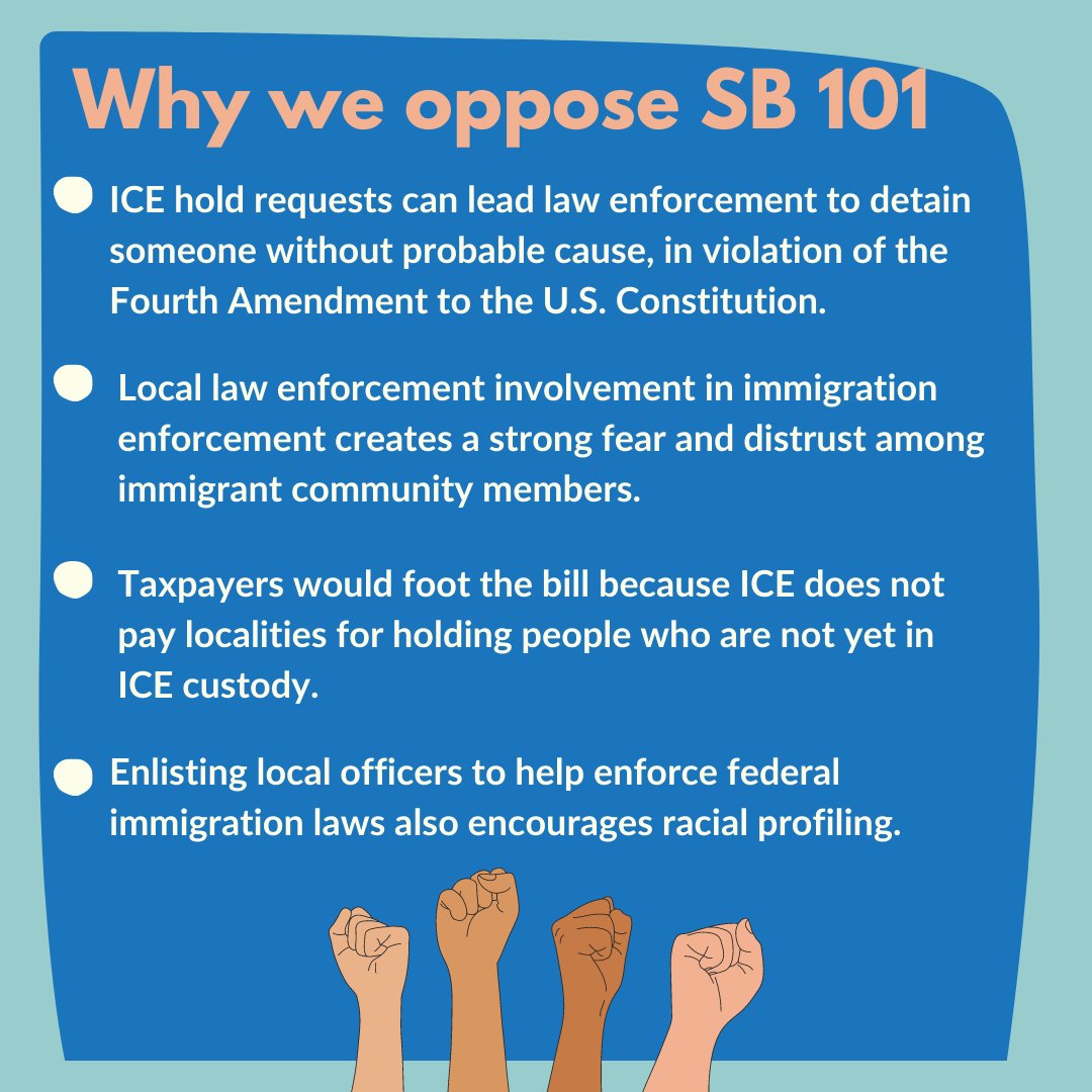 Right now, NC lawmakers are arguing that holding people unconstitutionally for an additional 48 hours is worth it. This is illegal. Period. #STOPSB101