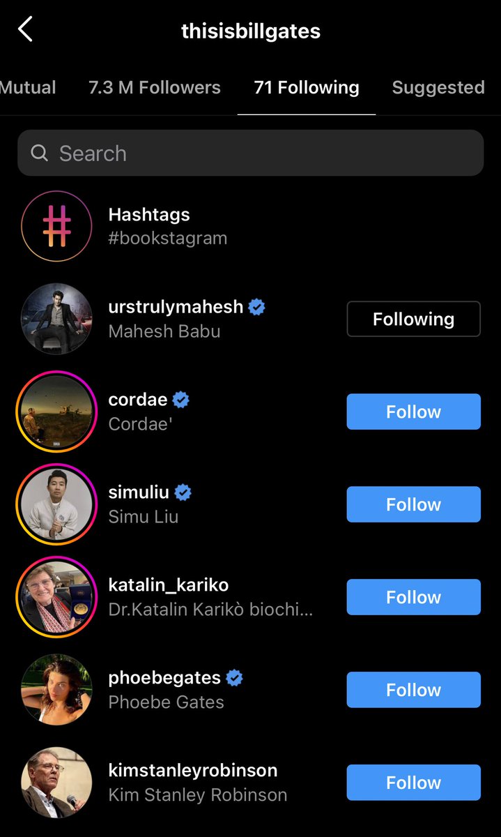 PG_4005's tweet image. Legend @BillGates Started Following Superstar Mahesh On Instagram &amp;amp; He Also Adresses Him ( Great Minds Eat Alike ) In His Instagram Story !! 🙏🏻

No Words To Describe 🤯🤯

#SarkaruVaariPaata @urstrulymahesh