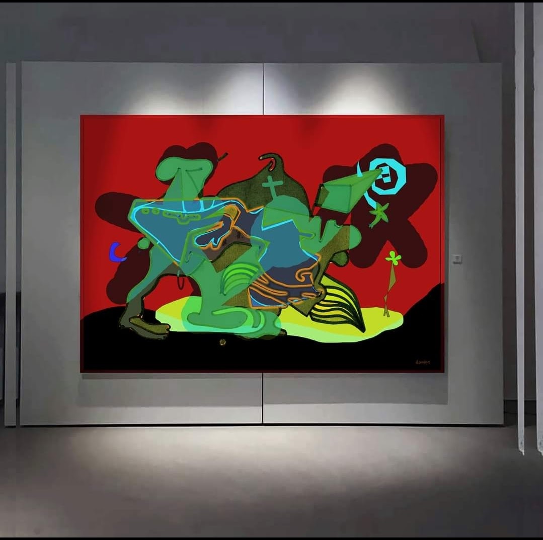 "Reflections of reality".
2018.

New mixed media painting.

#art #nft #contemporaryart #painting