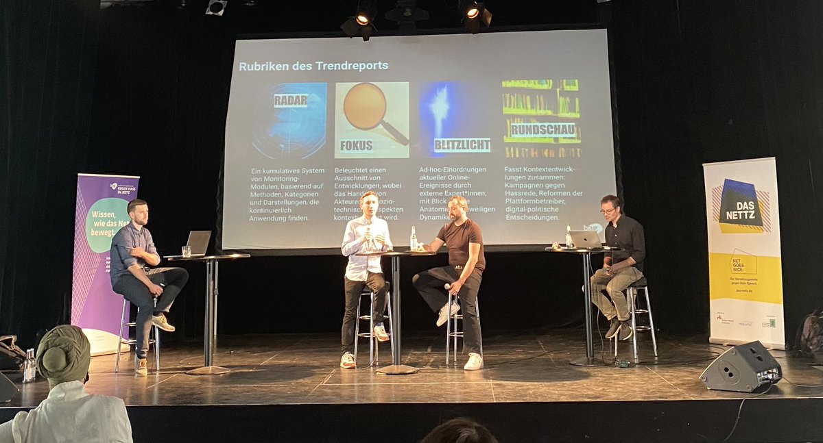 JaninaPawelz's tweet photo. Als Mitinitiatorin freue ich mich besonders über den heutigen offiziellen Launch der Bundesarbeitsgemeinschaft Gegen Hass im Netz in Berlin ☺️ @Das_NETTZ #ce22 @maik_fielitz @pbjost @holger_marcks https://t.co/mtNGyaTKYC