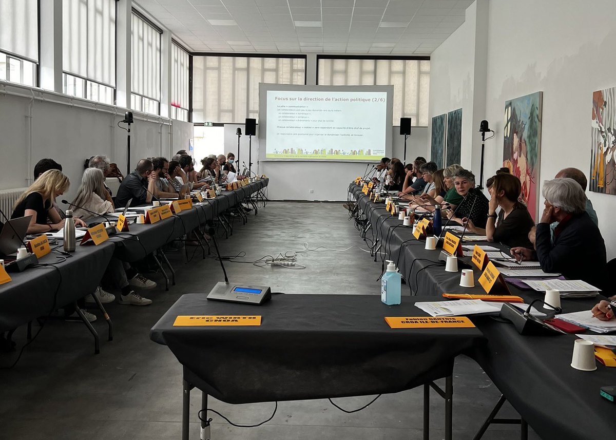 CROA_Corse's tweet photo. Suite de la Conférence des Régions et CNCF @Architectes_org à l’Ecole Nationale Supérieure d’Art de Dijon.
A l’ordre du jour : Organisation, Actualités &amp; International, Coordination des régions, Contrôle de la formation, Orientations budgétaires, Actions territoriales. https://t.co/eP5s4A2dyW