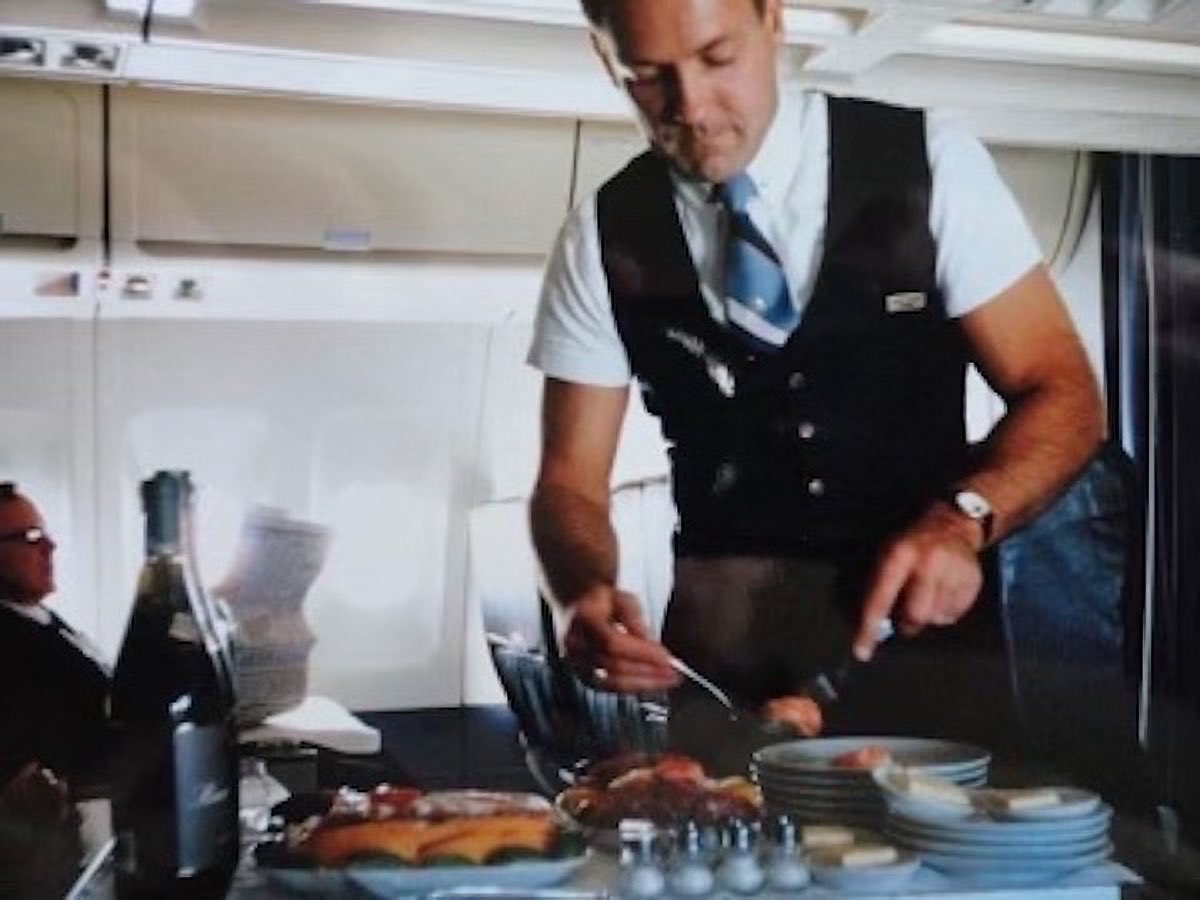 In the 1970s, male flight attendants, many of them gay, built a uniquely supportive and welcoming community within the aerospace industry. We explore their story in our #QueerSpace series: s.si.edu/35waYZP #Pride