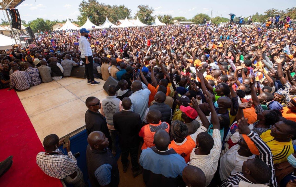 Together we shall propel this country towards equity and prosperity for all. Asante Migori. 

#Inawezekana