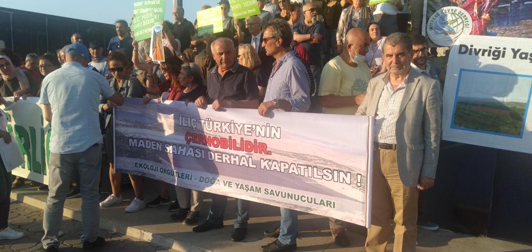 Altın madenine hayır