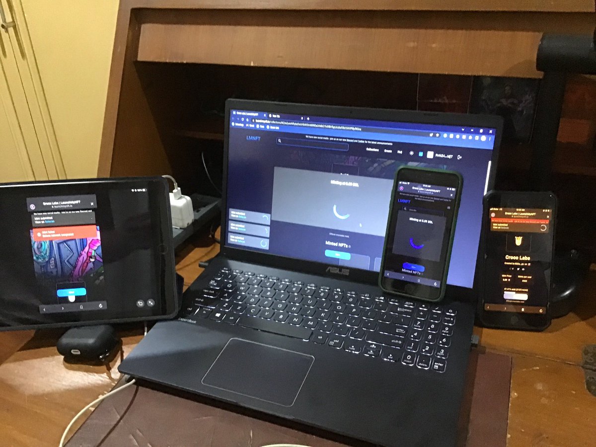 Fhuriahh's tweet image. Them: How degen are you? 

Me: Not so much…

Also me:
@CrocoLabs