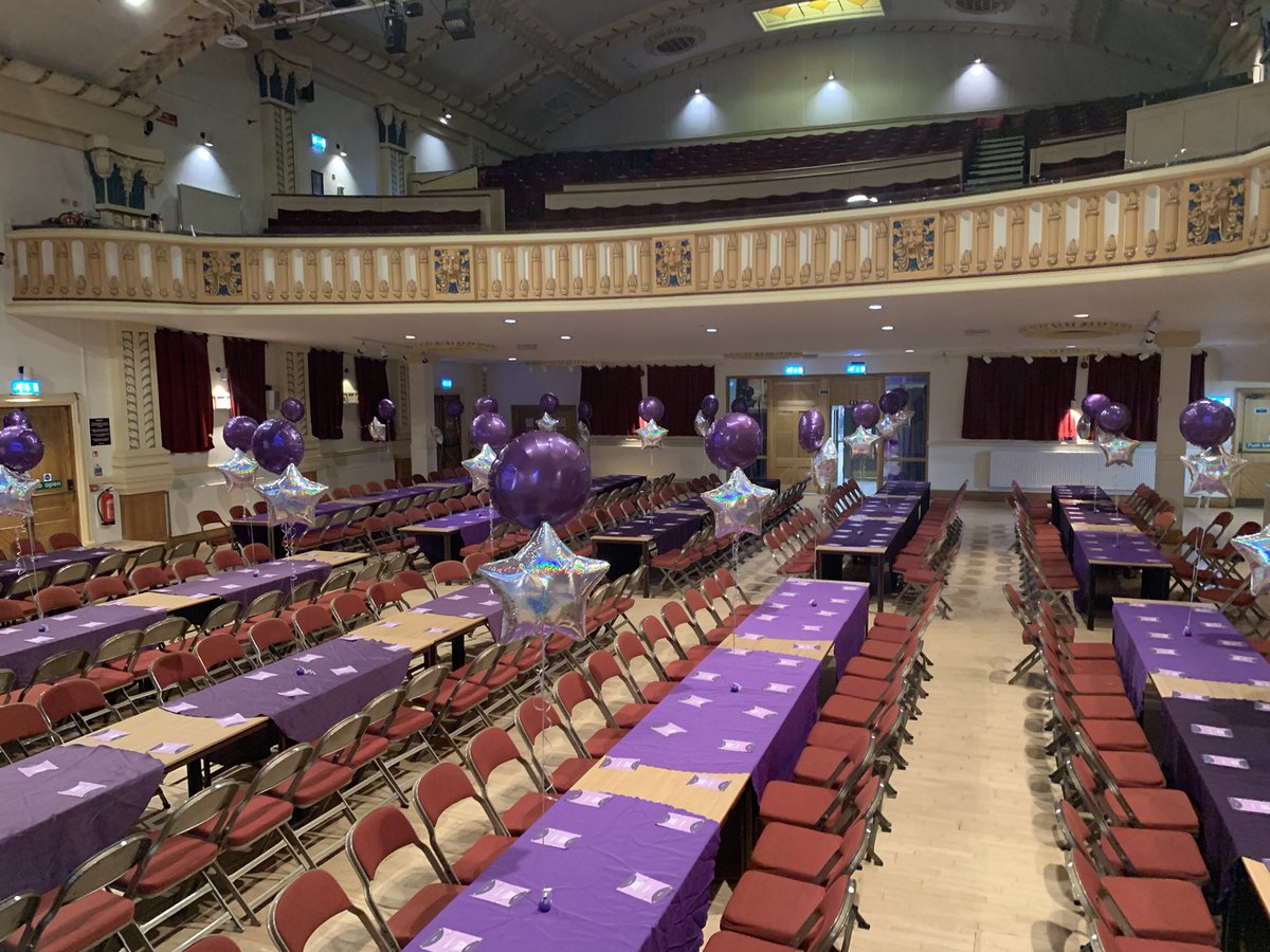 Last few touches before the Sports Presentation 2022. Can’t wait to see you all and celebrate all you’ve achieved this year! <a href="/OutwoodNewbold/">OA Newbold</a> 🎉🎊🥳