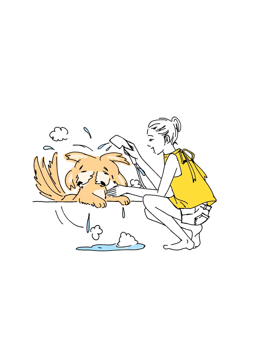 2022/07/01

ぶるるるっ
ワンコと水浴びが憧れです。

程よい暑さに戻りますように…!

#カレンダー
#calendar
#2022年7月
#july2022 
#sayako_illustration 
