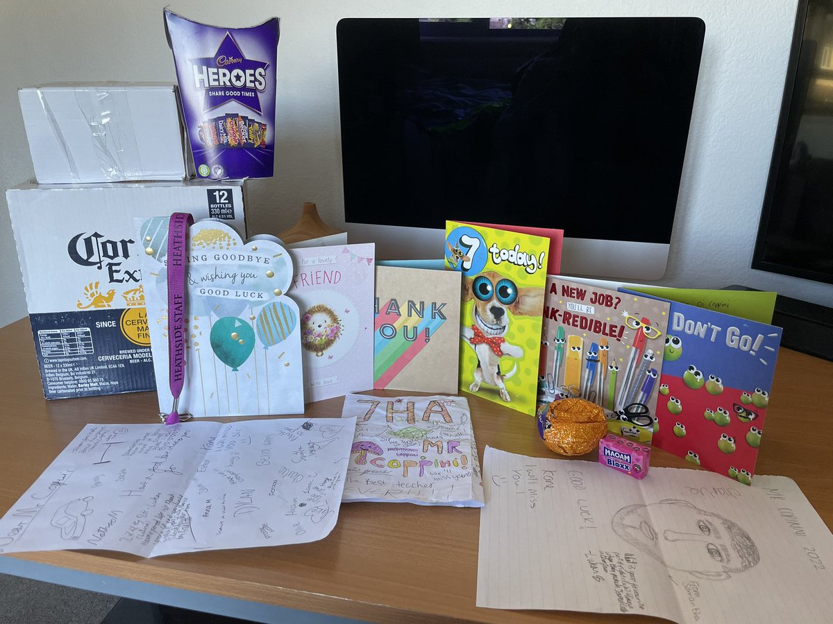 Today, I leave my school and honestly could not have asked for a better send off👋🏻 From signing students’ phone cases to house keys🤣 to getting amazing cards and gifts - Extremely grateful🙏🏻 My new journey starts tomorrow at my new school!😁