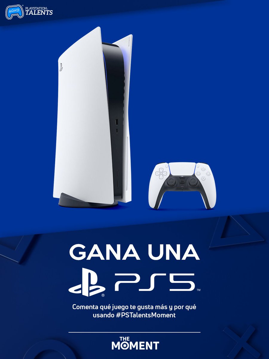 📢¿¡Quieres una #PS5!?

Hoy es #PSTalentsMoment y vamos a mostrar más de 20 juegos.

Para hacerte con la PS5 tan solo tienes que:

1⃣Seguirnos.
2⃣Dar RT.
3⃣Comentar que juego te gusta más y por qué usando #PSTalentsMoment.

Sigue el evento en directo:
👉bit.ly/3AgkYU7
