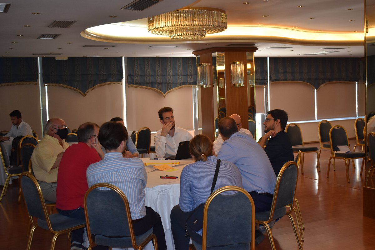 TEES_Lab's tweet image. 🙏Welcome to our "World Cafe gallery" session! 
Participants and #stakeholders discuss regarding #barriers and #drivers of the #energytransition and #decarbonisation in #Greece 
@SentinelEnergy @ParisReinforce @markroelfsema @stefpf