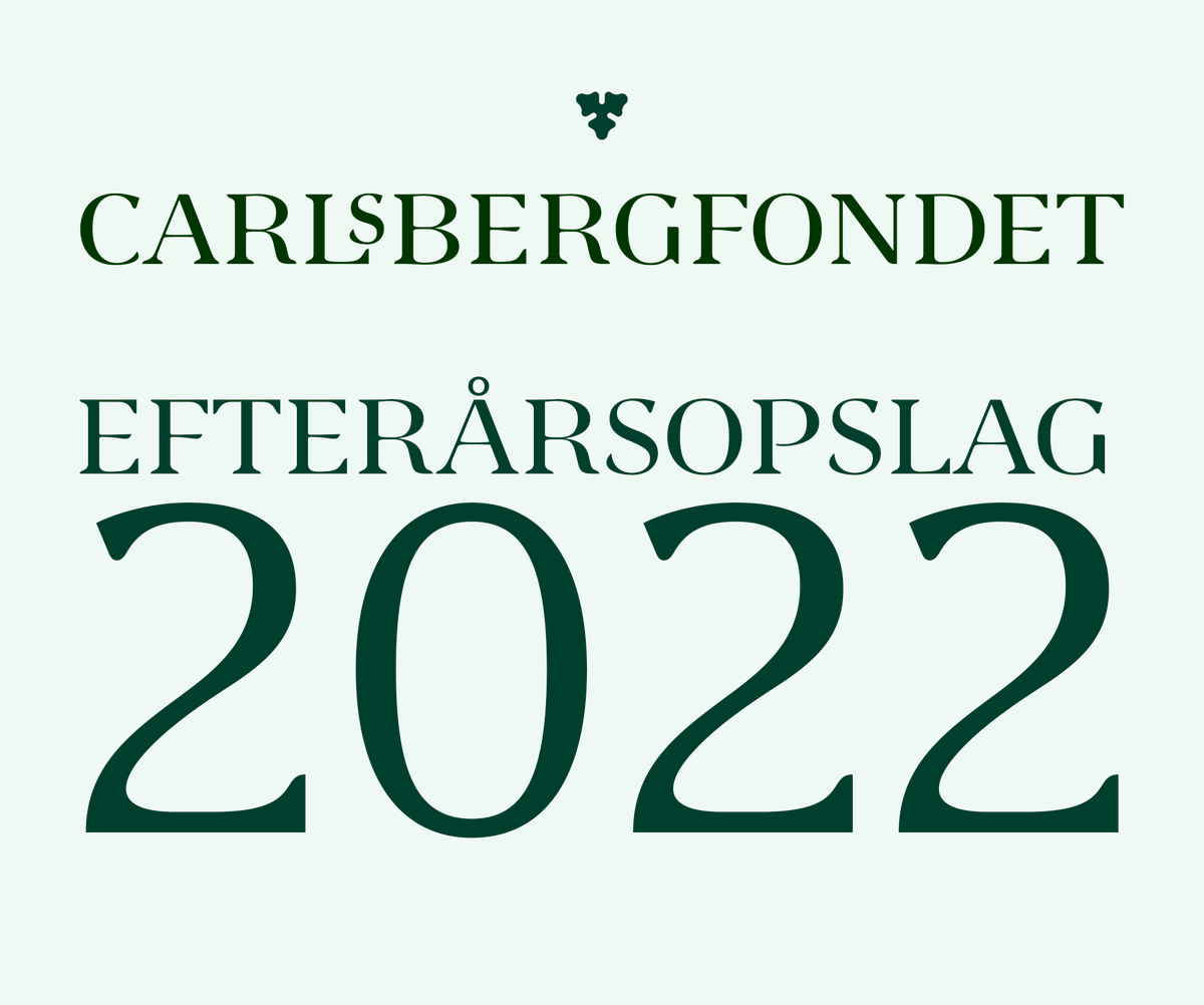 Ansøgningsfristen for Efterårsopslag 2022 er den 1. oktober. 👇🏻