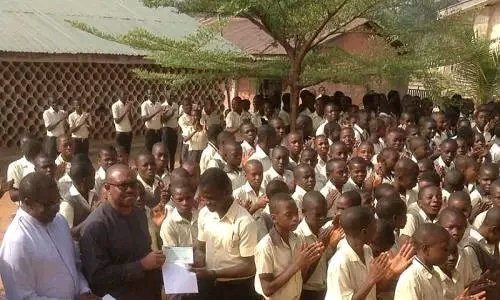 A man with heart of gold and a man with a mind of empowerment through education. Education is the only weapon one can use in changing the world, especially girl child education. Under @PeterObi, no Nigerian child boy or girl will be out of school. #PeterObiForPresident2023