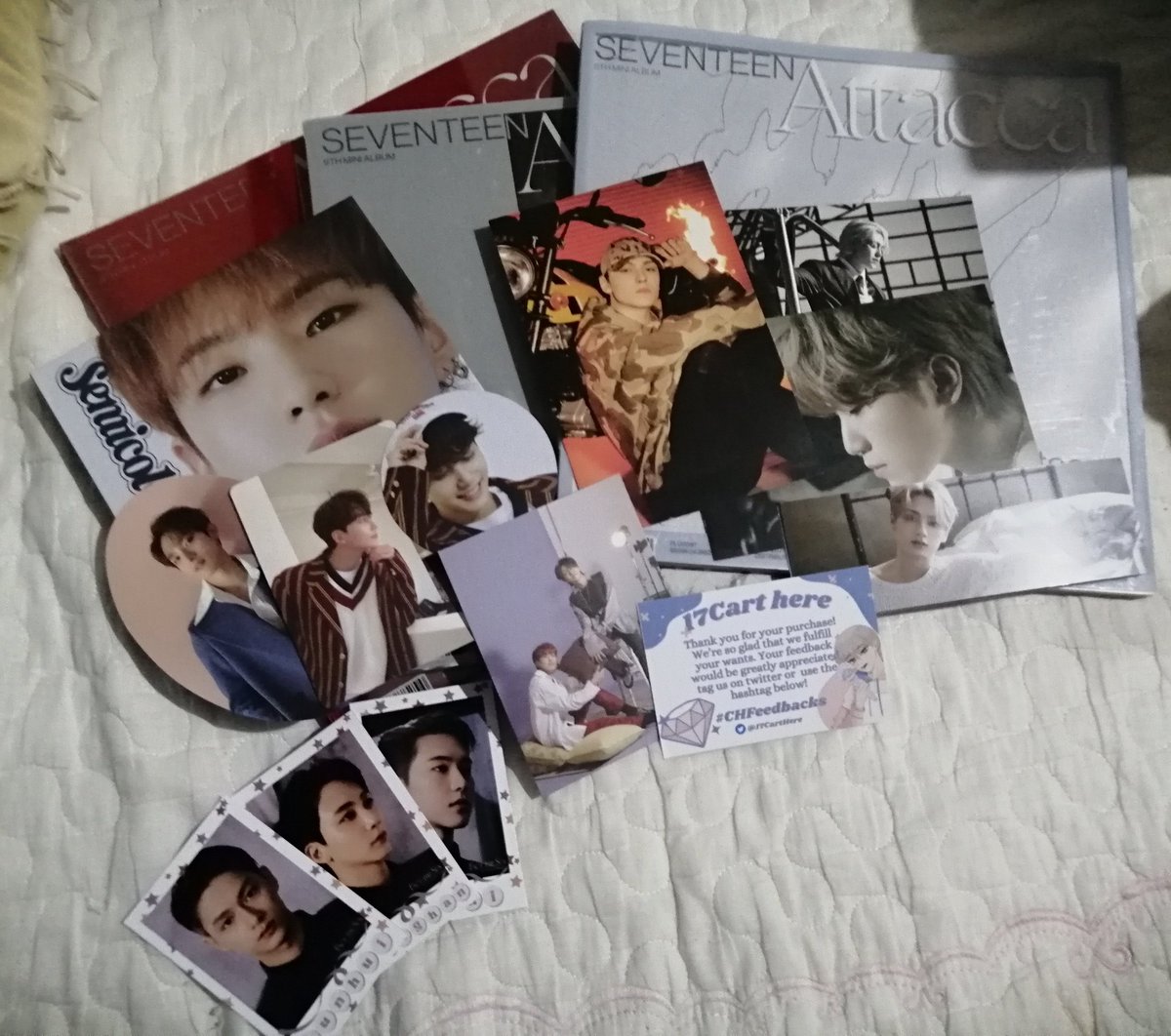 NicoleE4035's tweet photo. #BudolReviews #CHFeedbacks
@17CartHere jusq po. I know freebies lang sila and random inclu pero yung tili ko parang nakabili na ng BeTS concert tix ahahahahahah
Thank you for always having the smoothest transactions ๐ป https://t.co/2Jo1uIvZre