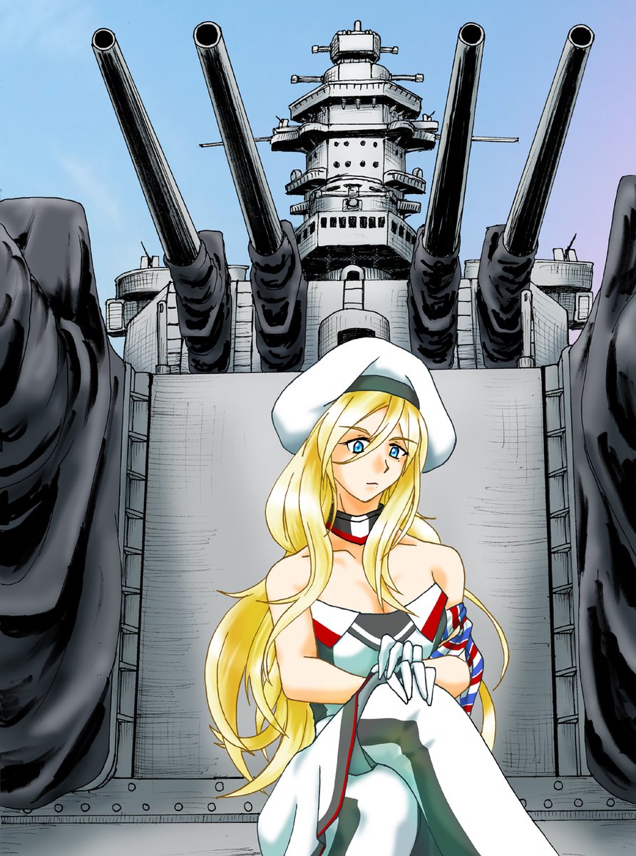 #フォロワー一万人以下の絵師がたくさんの戦艦を投下するタグ
こりゃ乗らないわけにはいかないタグだな!! 