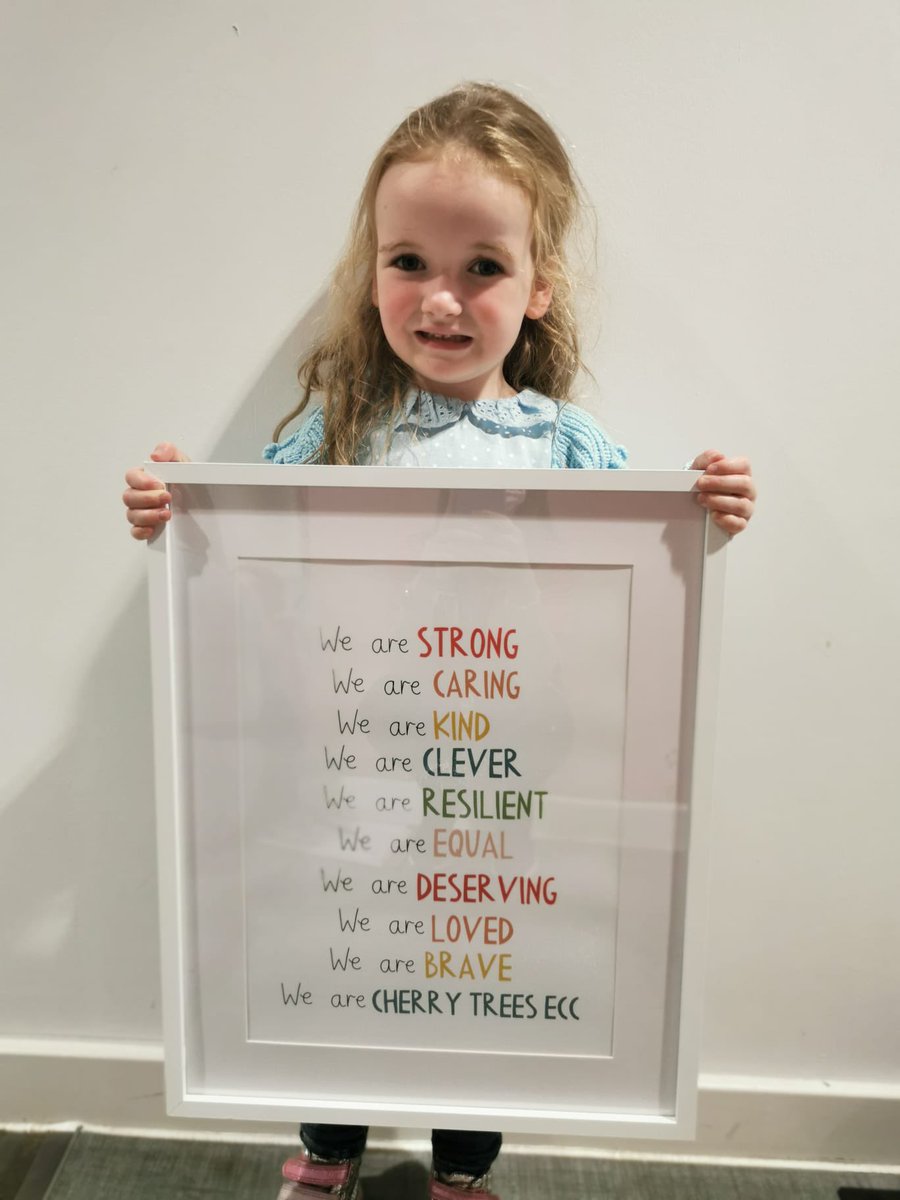 CherryTreesECC's tweet photo. Good luck to all of our children moving on to school in August. It has been a pleasure and a privilege to be part of your journey 💕🌟 🌈  https://t.co/KNOeaV7hAq Thank you to Afton and family for our lovely framed print, we will display with pride in our reception area 🥰 https://t.co/VUJrBHVMjp