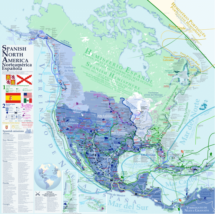 geoinfinita's tweet photo. El pasado hispánico de Estados Unidos: los caminos reales https://t.co/aeOyntJwbj https://t.co/06jrU9B2VO