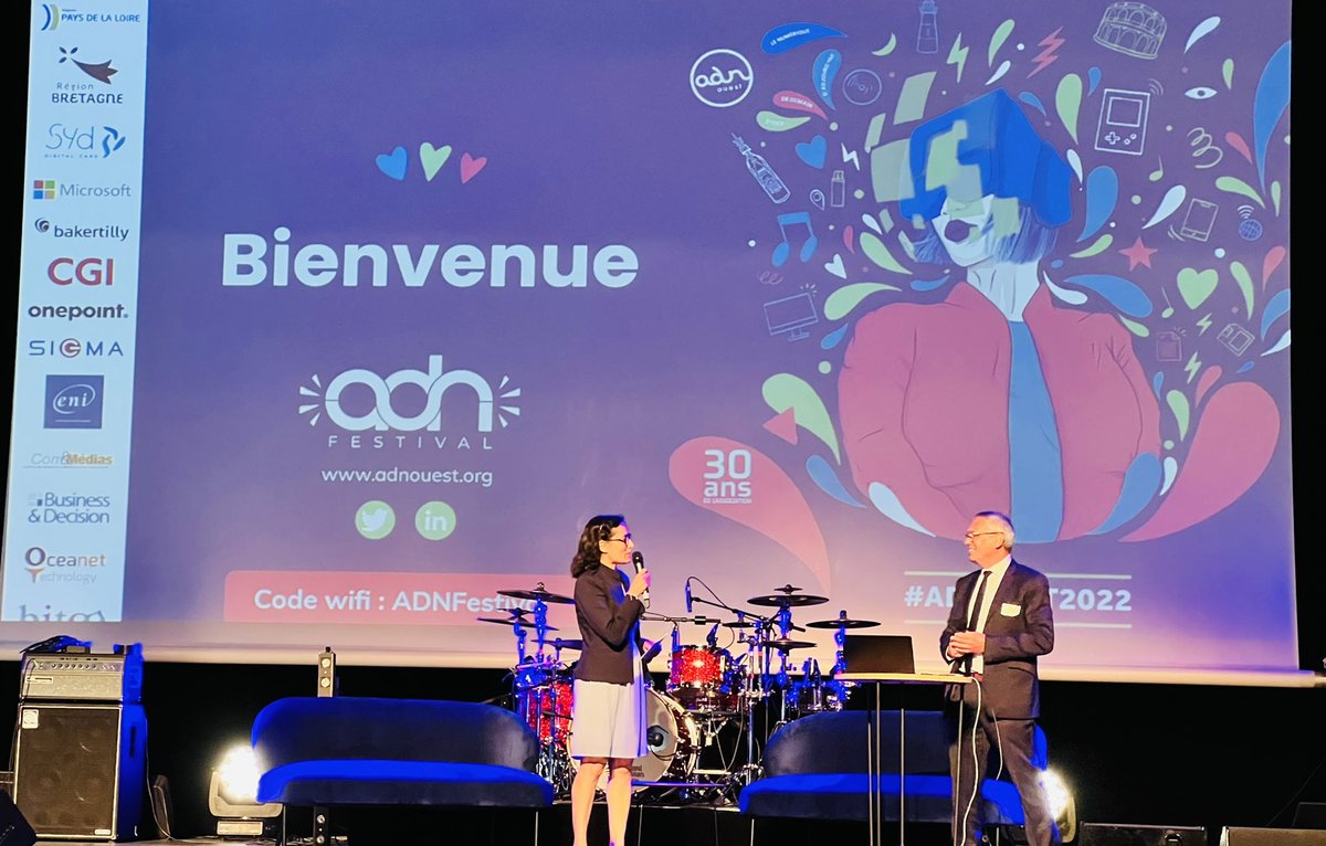 lgorithme's tweet image. C’est parti pour fêter les 30 ans d’ADN Ouest !
#ADNFest2022