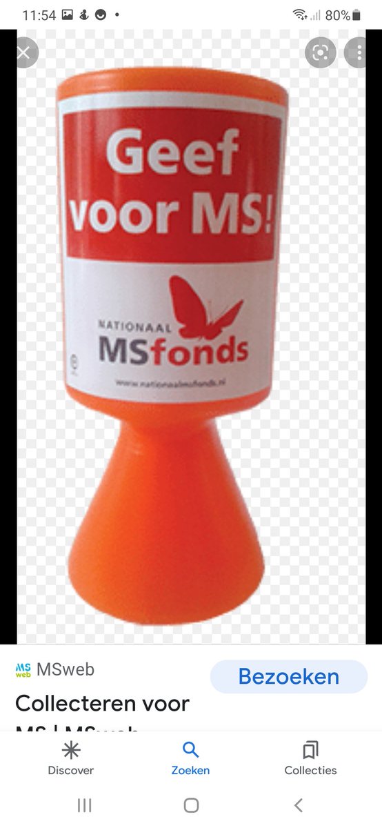 Het is MS collecteweek <a href="/NationalMSFonds/">Nationaal MS Fonds</a>
Mocht je geen collectant langs de deur krijgen kun je middels onderstaande link doneren. #dank #onderzoekblijftnodig #onderzoekblijftnodig
qr3.ideal.nl/caa276c2-df57-…
