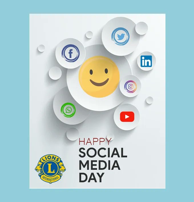 World Social Media Day
Although Social Media doesn't replace using traditional local media, it can play a really important part in getting Lions Club stories out to the community!
#WeServe #KindnessMatters #LionsClubs #LCI #SocialMedia #WeAreSocial #Twitter #Facebook #Instagram