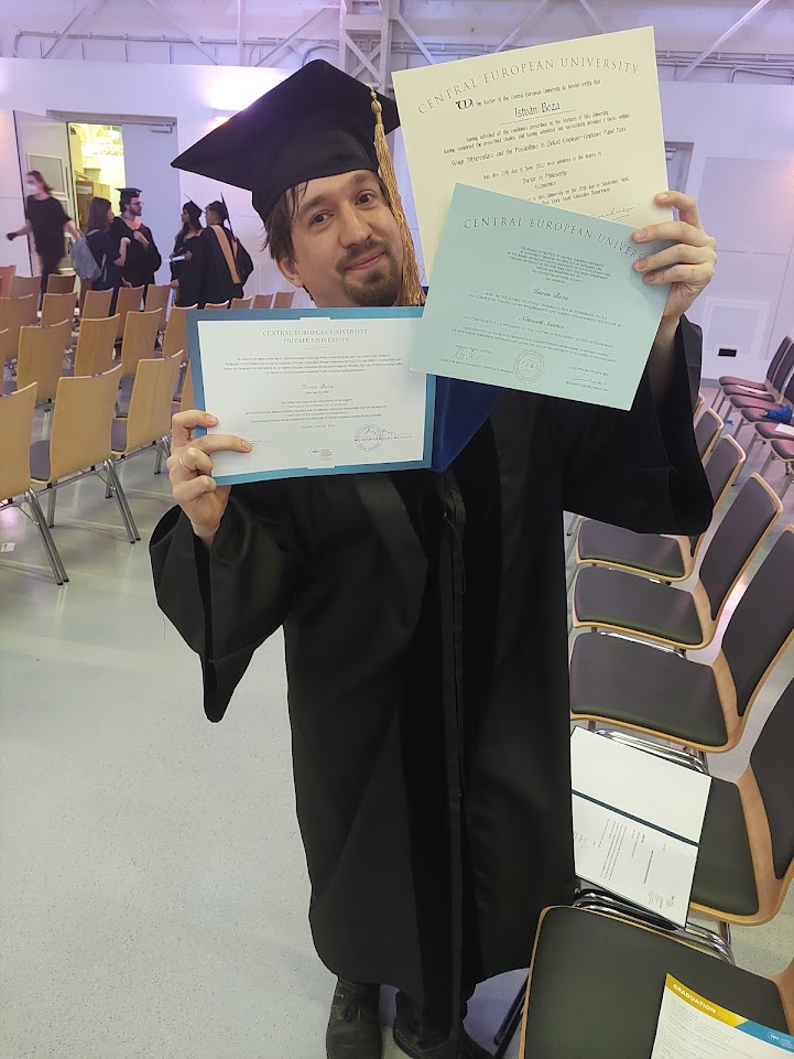 Our summer tour has ended by receiving my PhD diplomas at CEU in Vienna, then heading off to Porto to participate in the 7th LEED workshop. (Where we experienced a great workshop, two inspiring keynotes, a round-table and lots of great presentations on research using LEED data!