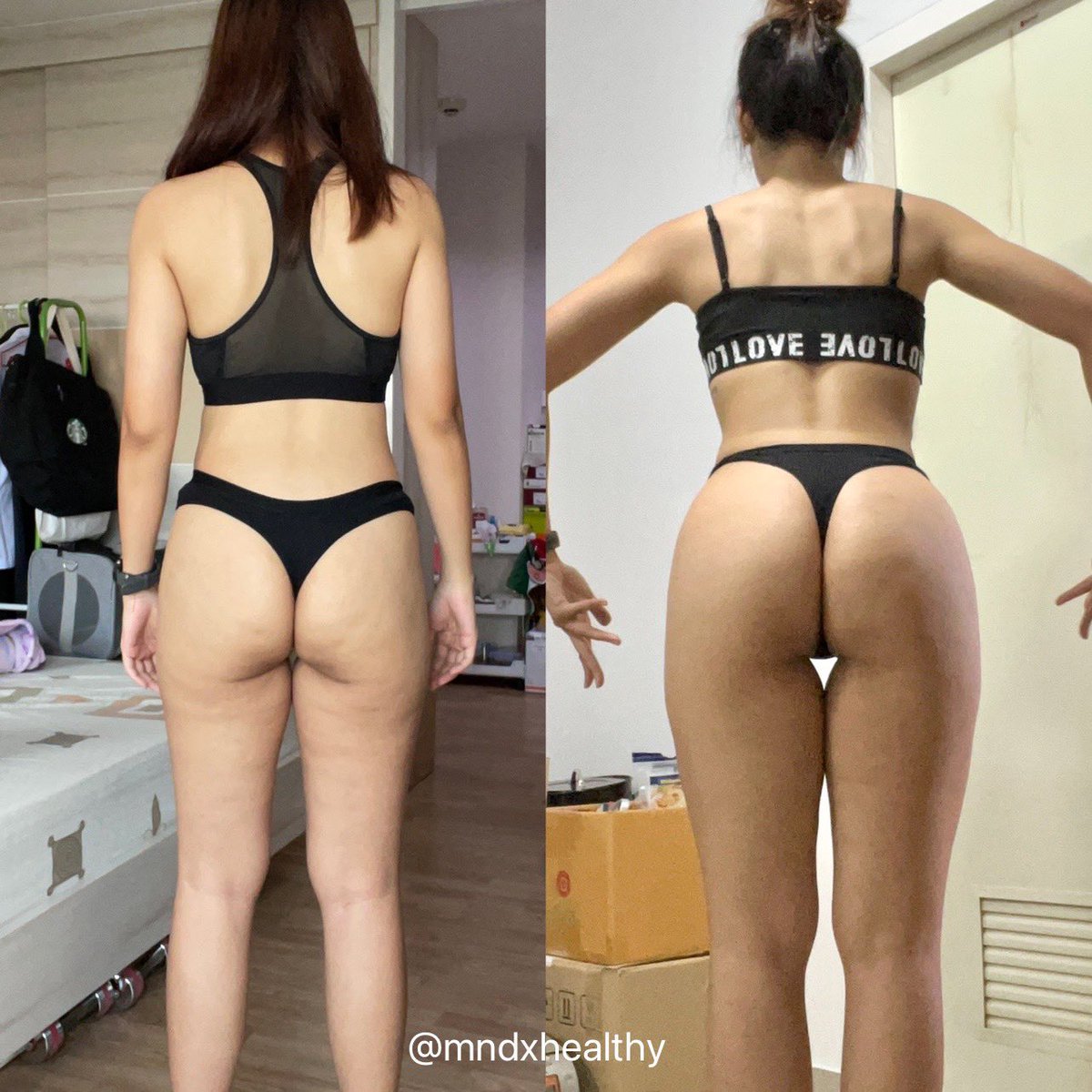 baimonxhealthy's tweet photo. 6 เดือนแห่งการปั้นก้น🍑
ขอขอบคุณท่าออกกำลังกาย
- Hip thrust
- Variation squat
- RDL
- 45 hip extension 
และสารอาหาร
- ข้าวขาว
- อกไก่ สันในไก่
- ไข่
- ผัก
- น้ำมันพืช
- โซเดียมและน้ำตาล

ขอบคุณค่ะ กราบสามสี่ https://t.co/oJHGcb4HUp