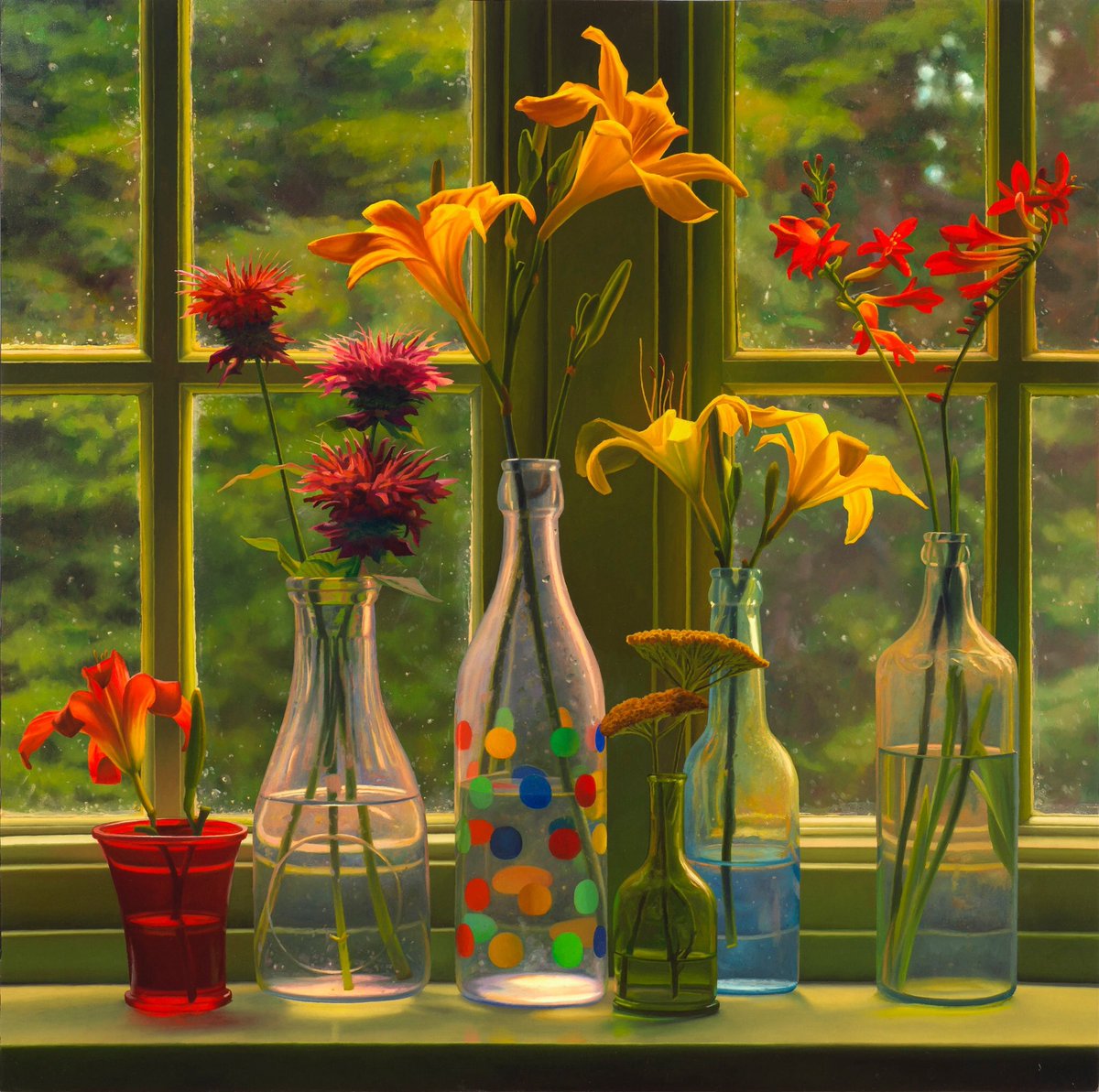 pinkpumpkin8's tweet photo. "mid-summer flowers" 🎨 #ScottPrior https://t.co/uR7DkhZUML