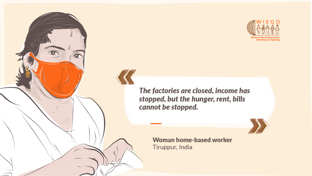 The impact of #COVID19 has been devastating for home-based workers🪡👚

In mid-2021, typical earnings of this group were ONLY 2️⃣% of pre-pandemic levels.

Continue reading 👉🏾wiego.org/publications/c…