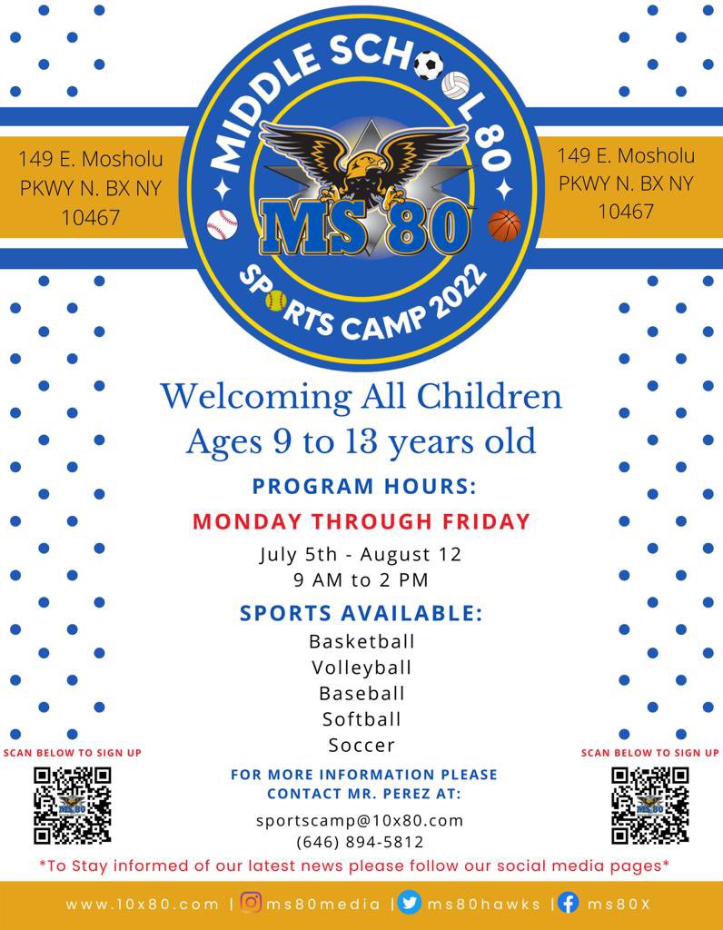 Middle School 80 (@ms80hawks) on Twitter photo 