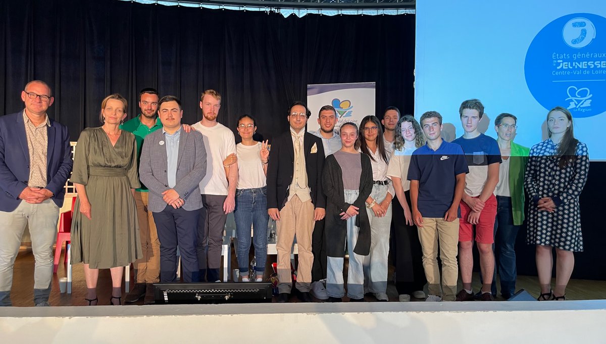#Jeunesse 👍
📷 Retour en images sur la restitution de la concertation des États Généraux de la Jeunesse hier au Lycée B. Franklin d'#Orléans 🏫

🗣 Un après-midi d'échanges pour préparer le rapport qui sera présenté par la <a href="/RCValdeLoire/">Région Centre-Val de Loire</a> à l'automne 📑

ℹ️ bit.ly/3OBSIzd