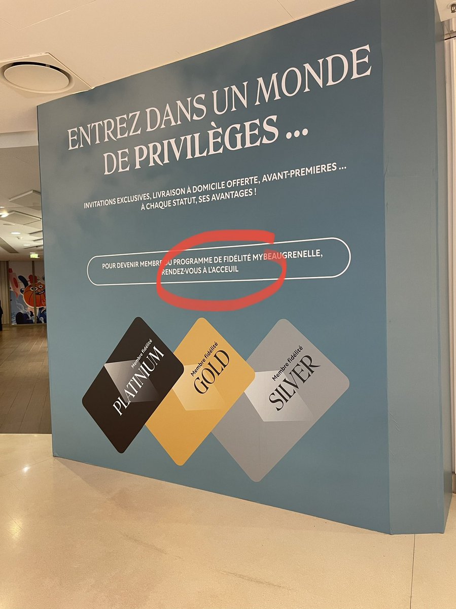 Patmobile's tweet image. Bonjour @Beaugrenelle. N’hésitez pas à m’envoyer vos BAT pour validation à l’avenir ;) Des bises !