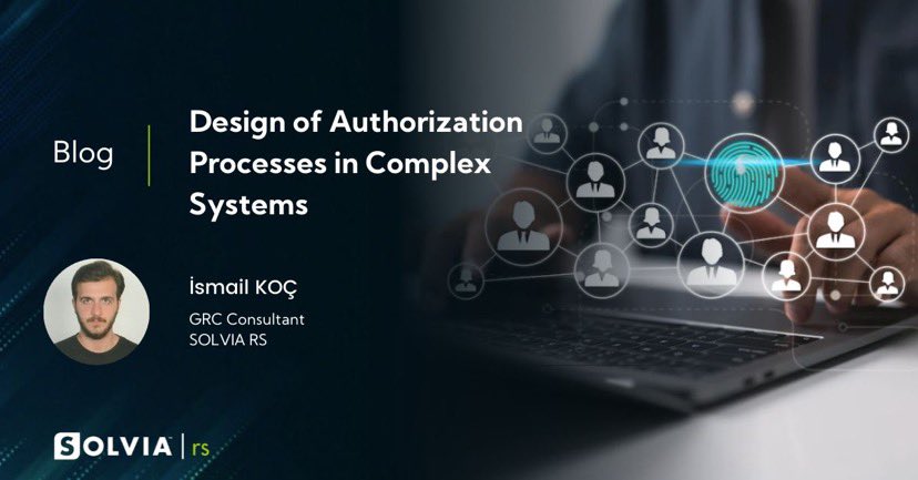 RsSolvia's tweet photo. Where to start when designing authorization processes, authorization approaches that should be chosen according to the needs of the company, role designs, and more on our "Design of Authorization Processes in Complex Systems" blog!

Check out our blog: https://t.co/P8VTt176d2 https://t.co/Z12fcr5I0h