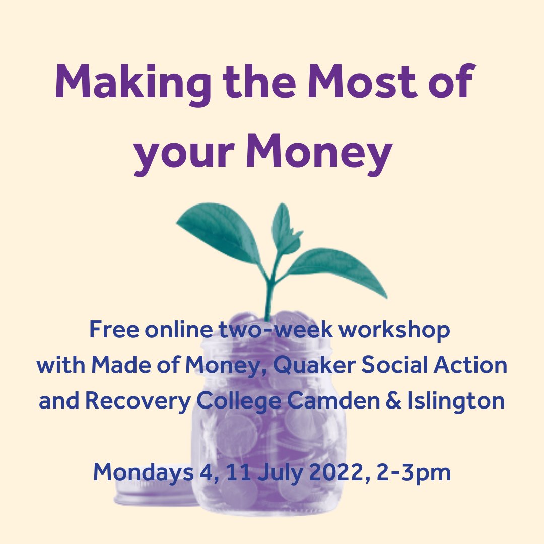 Live or work in #Camden or #Islington? 
Learn how feelings impact spending and how to make your money go further in this free online course. 
Sign up at buff.ly/3I3168G Pls RT