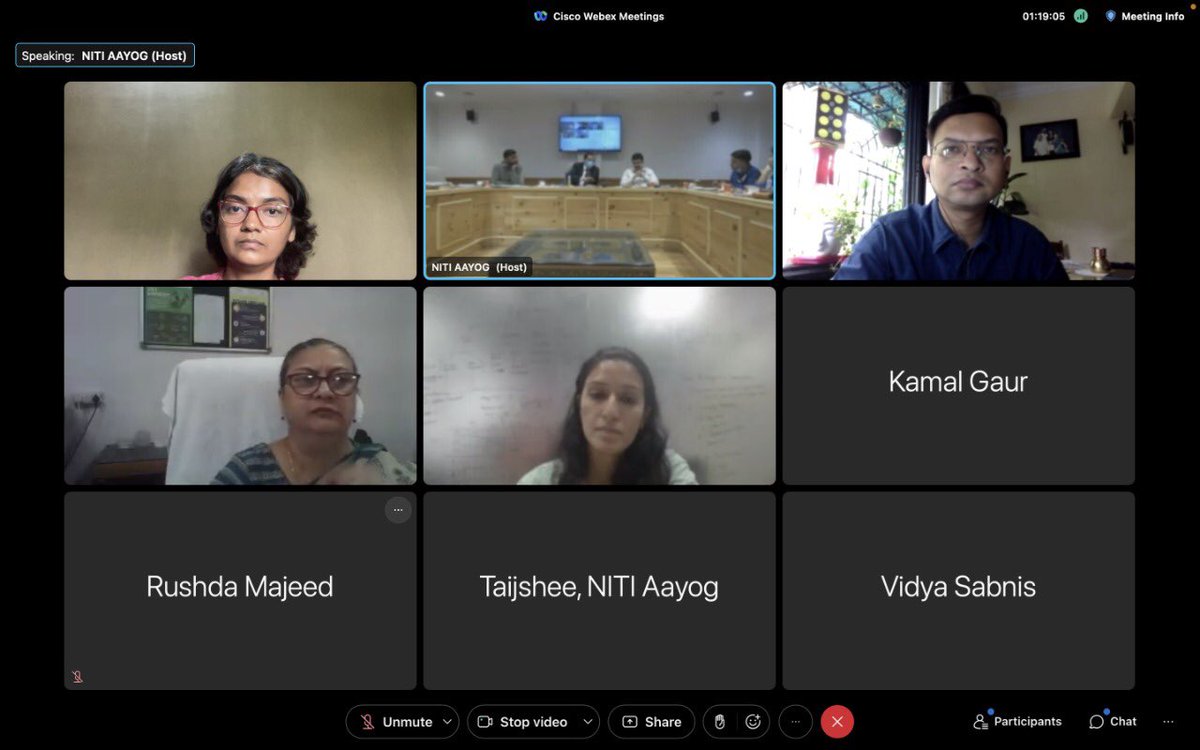 Ekjut (@ekjutindia) on Twitter photo At <a href="/NITIAayog/">NITI Aayog</a> meeting on #ECD our colleague <a href="/BagalDhanashri/">Dhanashri Bagal</a> talked abt integrated approach thr #participatorylearning&actionmeetings & #creches at community level to address undernutrition&suboptimal development among under3 children in predominantly Adivasi-Rural communities. At <a href="/NITIAayog/">NITI Aayog</a> meeting on #ECD our colleague <a href="/BagalDhanashri/">Dhanashri Bagal</a> talked abt integrated approach thr #participatorylearning&actionmeetings & #creches at community level to address undernutrition&suboptimal development among under3 children in predominantly Adivasi-Rural communities.