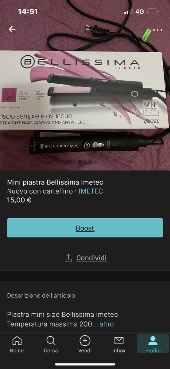 ehjbower's tweet photo. Sul mio #vinted https://t.co/nQE4ckSv1c