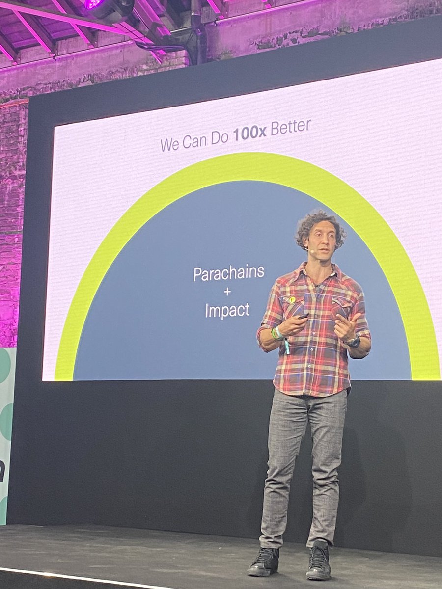 Breaking from #PolkadotDecoded stage: <a href="/adamcarv/">Adam Carver</a> of @Bitgreen_ and Brendan Edelson of Sequester announce joint project to convert transaction fees to carbon credits for Dotsama parachains. Initial partners: <a href="/AcalaNetwork/">Acala</a> <a href="/AstarNetwork/">Astar Network</a> <a href="/bifrost_finance/">Darshan Prajapati</a> <a href="/InterlayHQ/">Interlay | Bitcoin DeFi</a> <a href="/Kiltprotocol/">田村 月乃</a>