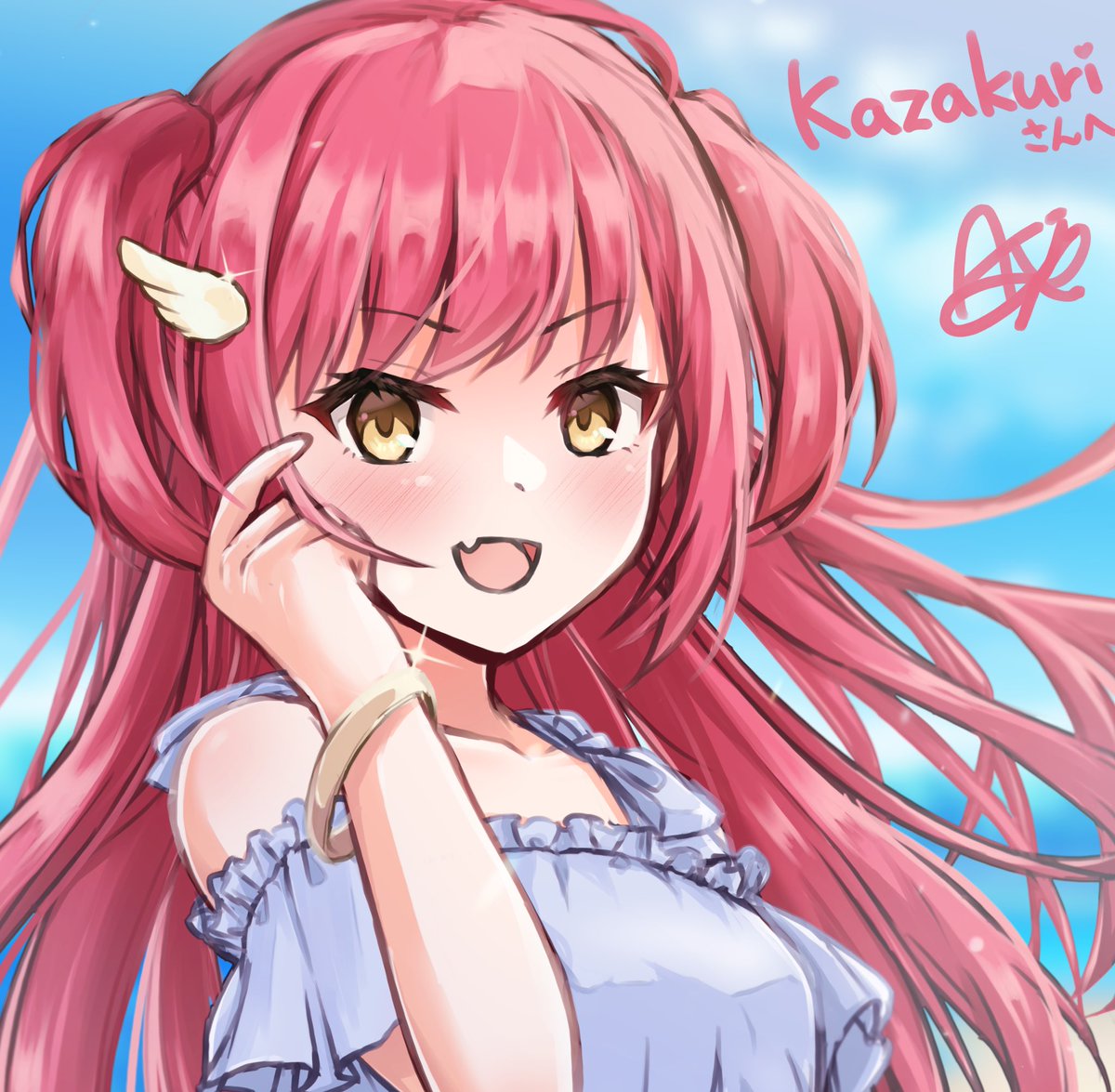 #今月描いた絵を晒そう

輝子ちゃんの誕生日イラストとSkeb依頼絵!
後半は死んでたな… 