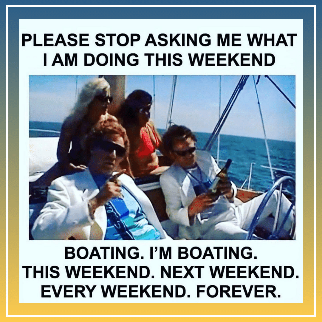 Weekends are always reserved for boating!

#boatingfun #boatinglake #boatinglifestyle #boatingseason #BoatingTime #boatingtail #yacht #yachtlife #yachting #boat #sailing #yachts #luxury #boatlife #boating #sea #boatingday #boatingworld #boatingdays #boatingblazer #boatingallday