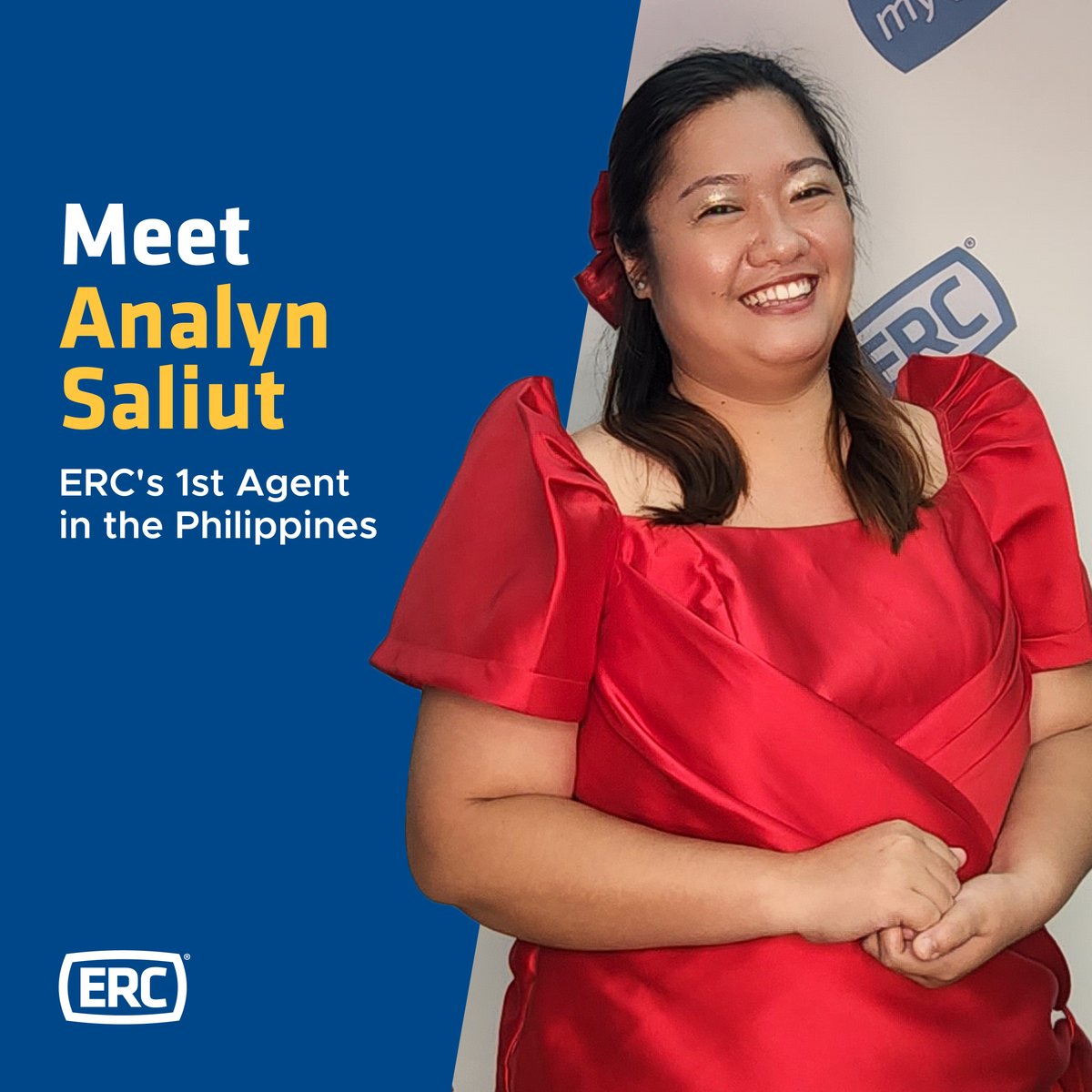Meet Analyn! She was the first agent in our Philippines site! She loves working at ERC because she feels that her work is greatly appreciated. Additionally, she said, "I'm inspired by colleagues who are fun, kind, and professional."

Learn more: hubs.ly/Q01fZnBS0