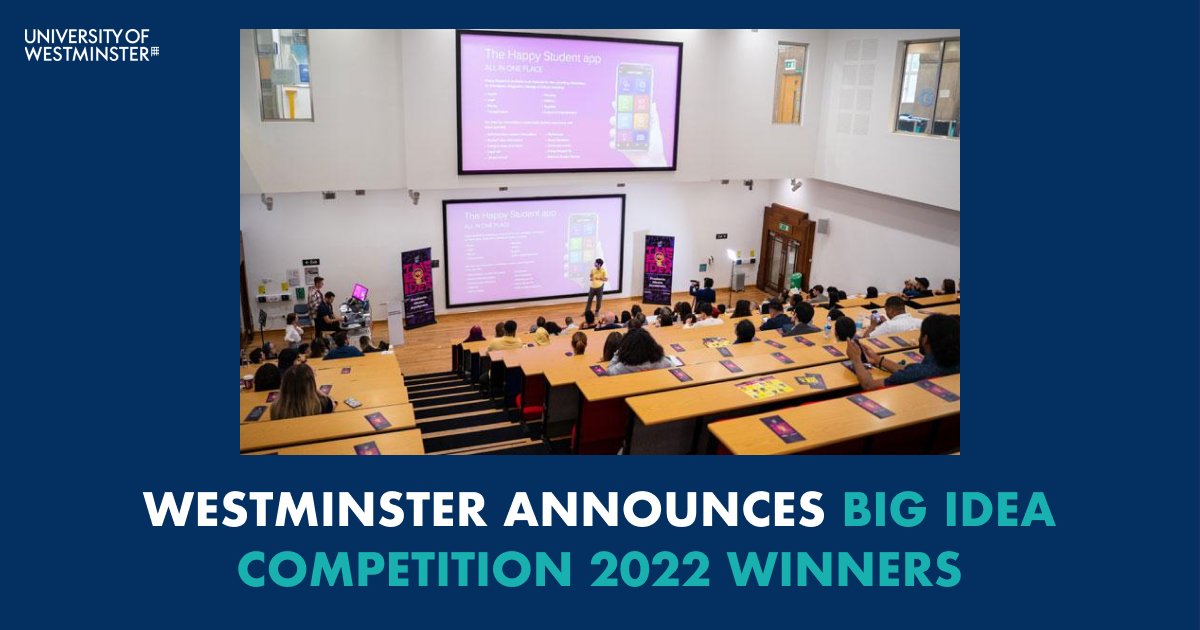 Westminster Business School on Twitter "Student and graduate finalists