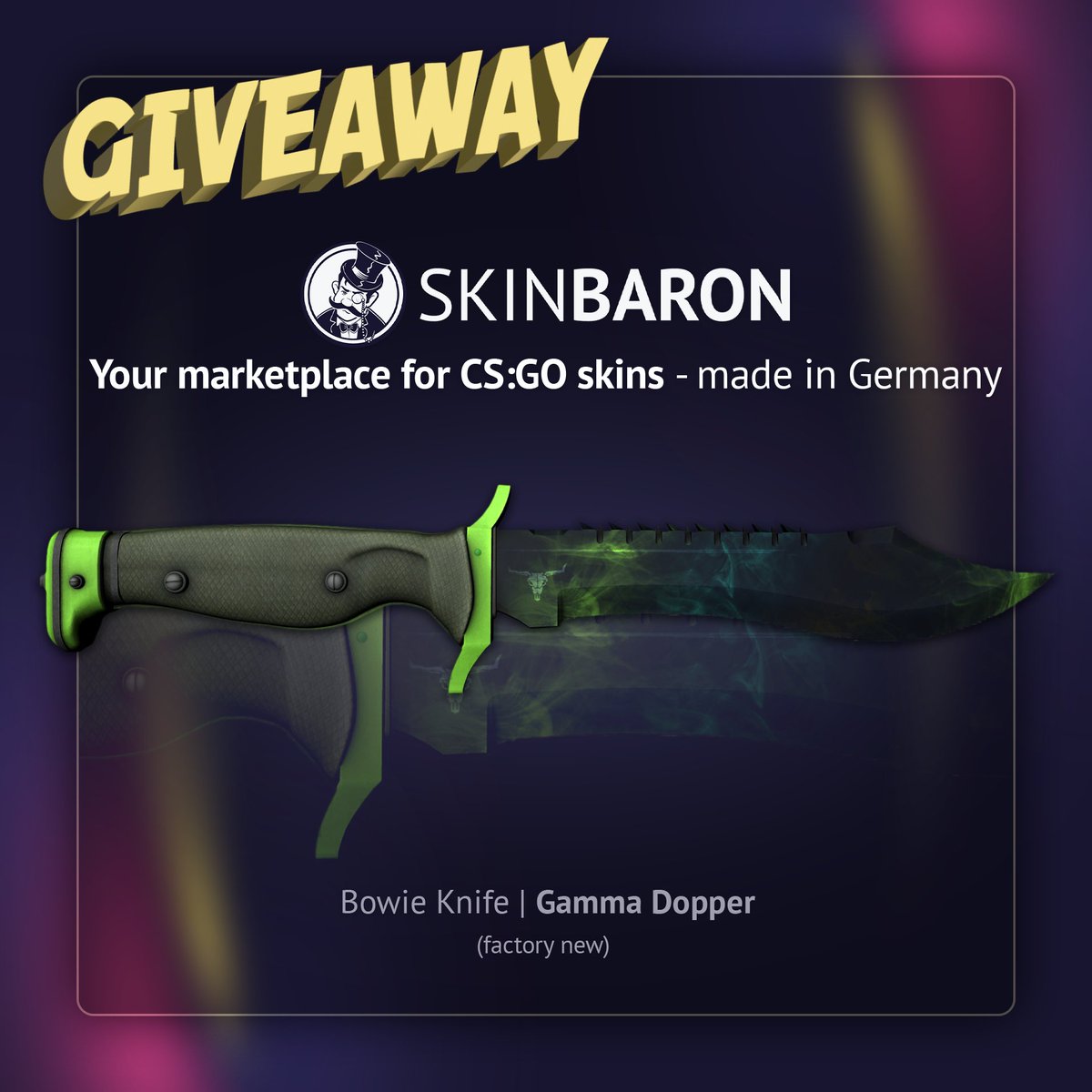 Jacob “Pimp” Winneche (@pimpcs2) on Twitter photo I'm back home from a wonderful vacation in Greece 🇬🇷 Figured I wanted to kick off my return with a crazy giveaway - you down?
1️⃣ Follow <a href="/SkinBaronEN/">SkinBaron.com</a> + @Pimp_CSGO
2️⃣ RT
3️⃣ Comment your favorite vacation spot
The lucky winner will be picked and announced on the 7th on July 🍀 #ad I'm back home from a wonderful vacation in Greece 🇬🇷 Figured I wanted to kick off my return with a crazy giveaway - you down?
1️⃣ Follow <a href="/SkinBaronEN/">SkinBaron.com</a> + @Pimp_CSGO
2️⃣ RT
3️⃣ Comment your favorite vacation spot
The lucky winner will be picked and announced on the 7th on July 🍀 #ad