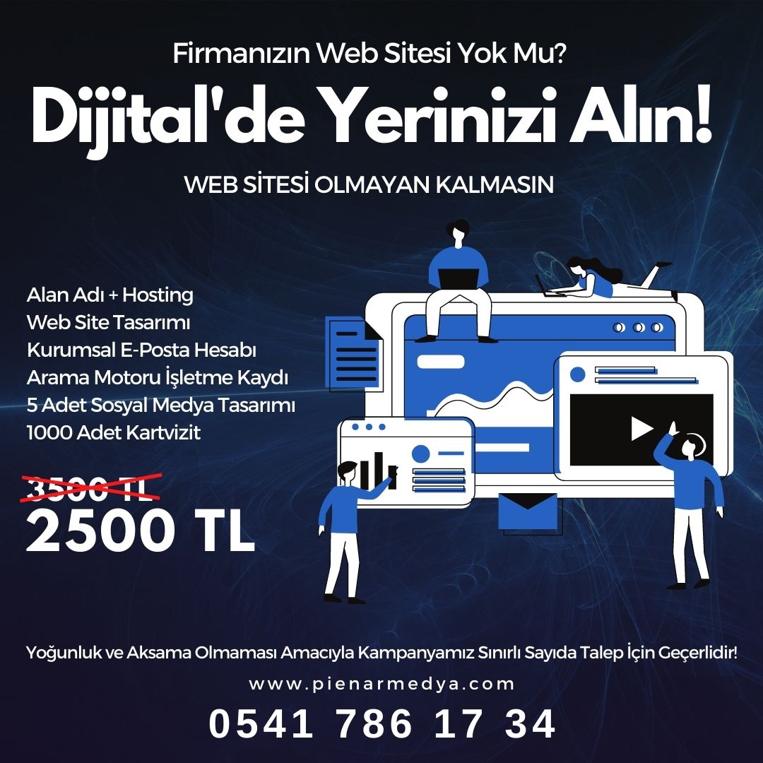 Web Sitesi Olmayan Kalmasın!
Siz de internet ortamındaki yerinizi alın.
#web #website #webtasarım #istanbul #reklam #tanıtım #internet #internetsitesi